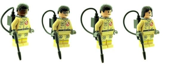 4 Ghostbuster - Custom Designed Minifigures