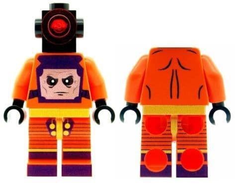 Armin Zola (Specially-Modified Robot Body) Enemy of Captain America - Custom Designed Minifigure