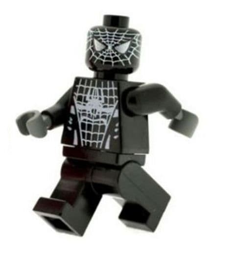 Black Spiderman - Custom Designed Minifigure