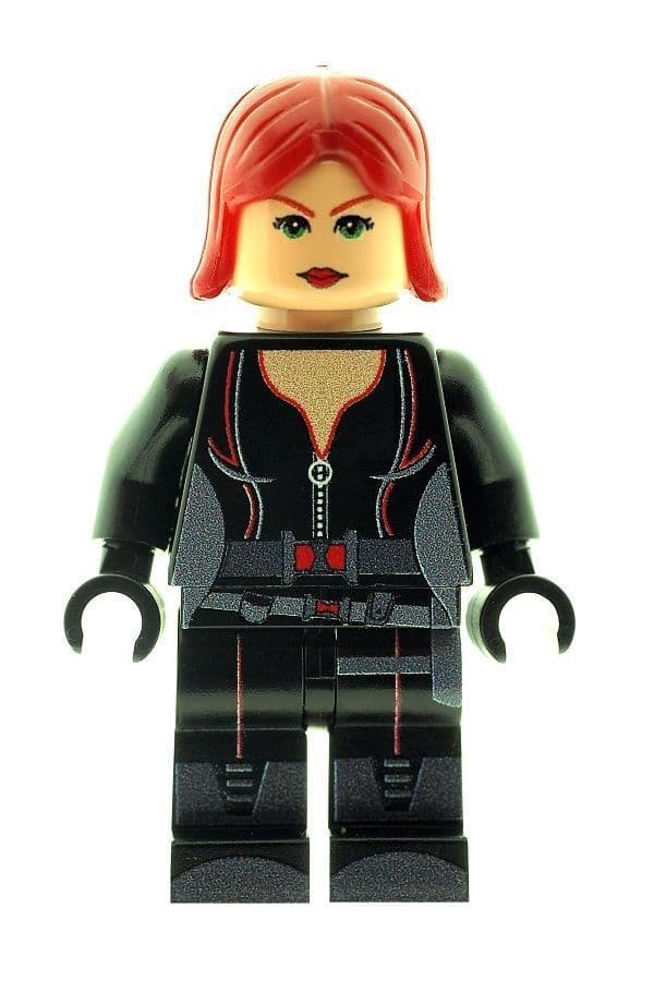 Black Widow from Winter Soldier (Captain America) - Custom Designed Minifigure