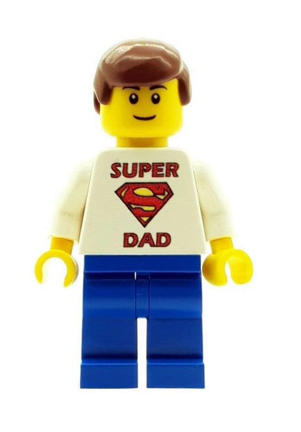 Boy with Super DadT-Shirt for Fathers Day, Birthday or any other Special Occasions - Custom Design