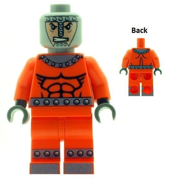 Bulldozer From Wrecking Crew - Custom Designed Minifigure