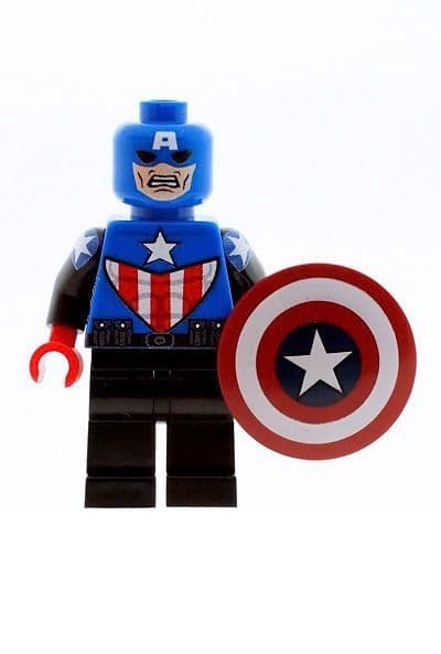 Captain America & Shield Version 2 - Custom Designed Minifigure