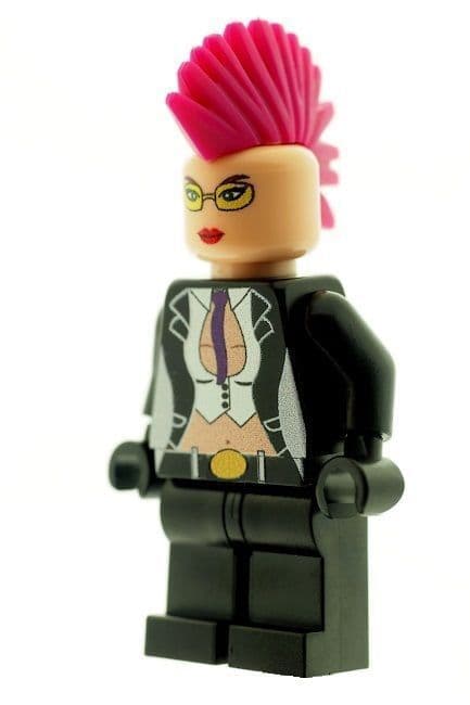 Crimson Viper (Street Fighter) - Custom Designed Minifigure
