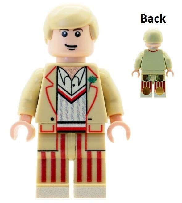 Doctor Who The 5th Doctor - Custom Designed Minifigure
