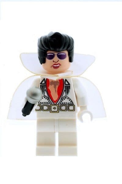 Elvis the King of Rock N Roll - Custom Designed Minifigure