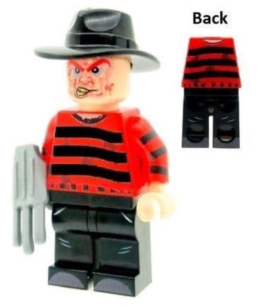 Freddy Krueger  (Nightmare) - Custom Designed Minifigure