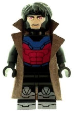 Gambit From X-Men - Custom Designed Minifigure