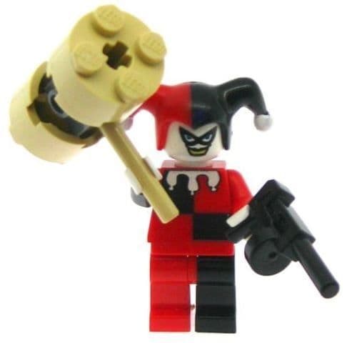Harley Quinn with Weapons - Custom Designed Minifigure