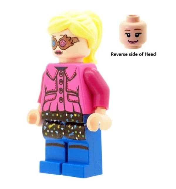 Harry Potter (Luna Lovegood) - Custom Designed Minifigure