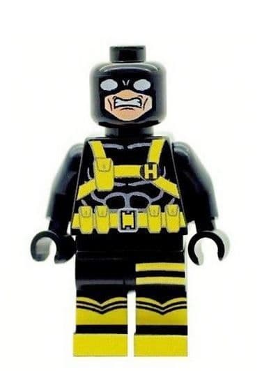 Hydra Agent Bob (Black) From Captain America - Custom Designed Minifigure