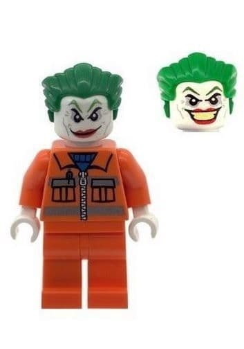 Joker in Orange Suit - Custom Designed Minifigure