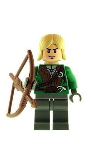 Legolas Elf Bowman (Lord of the Rings) - Custom Designed Minifigure
