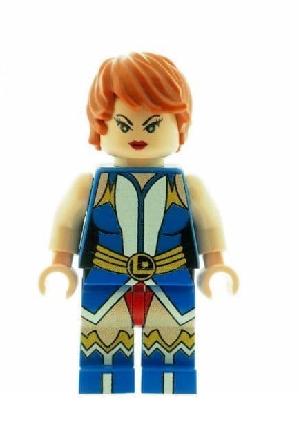 Lightning Lass (Ayla Ranzz) - Custom Designed Minifigure