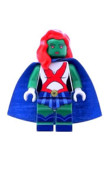 Ms Martian - Custom Designed Minifigure