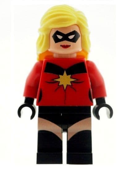 Ms Marvel Version 1 - Custom Designed Minifigure