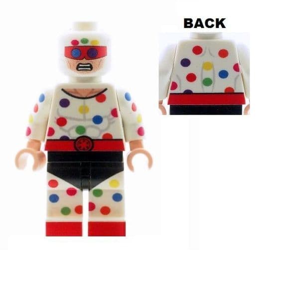 Polka Dot Man - Custom Designed Minifigure
