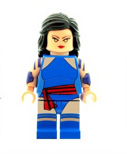 Psylocke (Betsy) From -Men (Xmen) - Custom Designed Minifigure