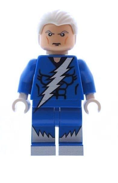 Quick Silver (Pietro Maximoff) From The Avengers - Custom Designed Minifigure