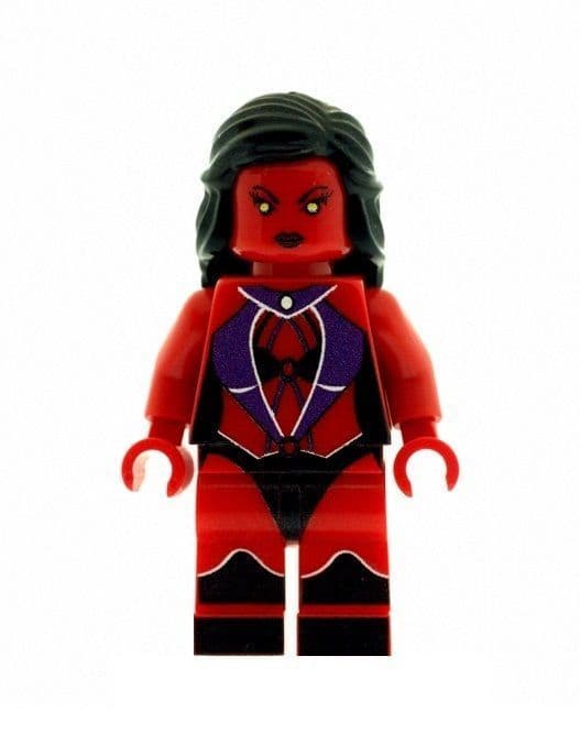 Red She Hulk Verion 2 - Custom Designed Minifigure
