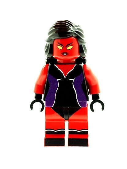Red She Hulk Version 1 - Custom Designed Minifigure