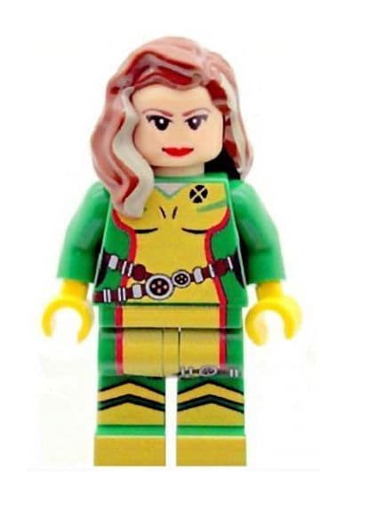 Rogue Lover of Gambit & From X-Men (Xmen) - Custom Designed Minifigure