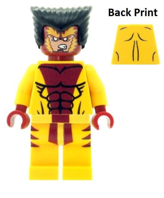Sabretooth (Victor Creed) from X-Men - Custom Designed Minifigure