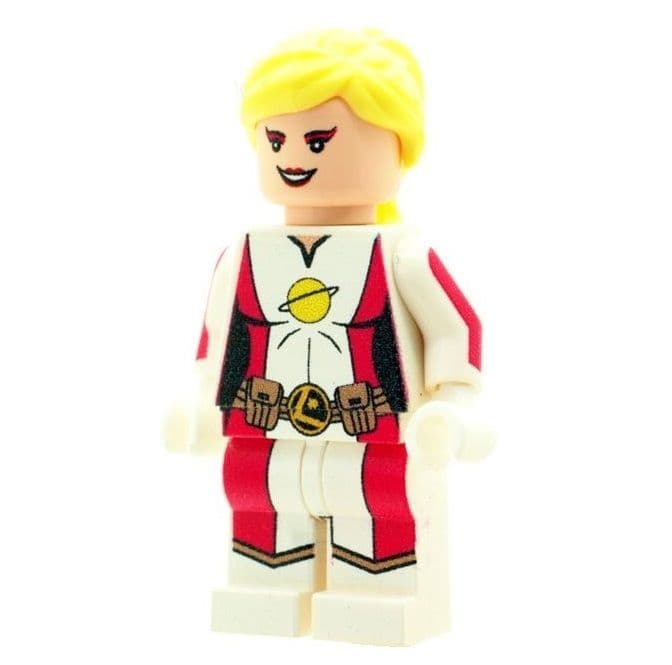 Saturn Girl From Legion of Super-Heroes - Custom Designed Minifigure