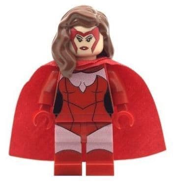 Scarlet Witch (Wanda Maximoff) From The Avengers - Custom Designed Minifigure