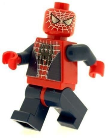 Spiderman (Navy Suit) - Custom Designed Minifigure