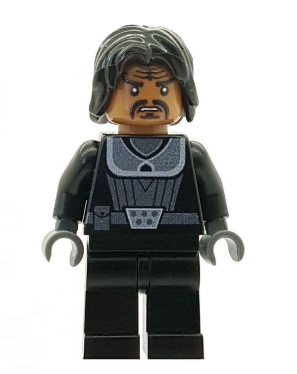 Star Trek (Klingon Warrior)  - Custom Designed Minifigure