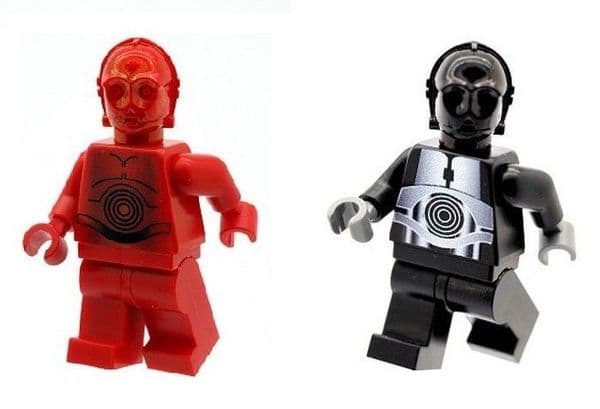 Star Wars Protocol Droids C3PO & R3PO - Custom Designed Minifigures