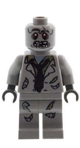 The Walking Dead Zombie Alien Monster Figure A - Custom Designed Minifigure