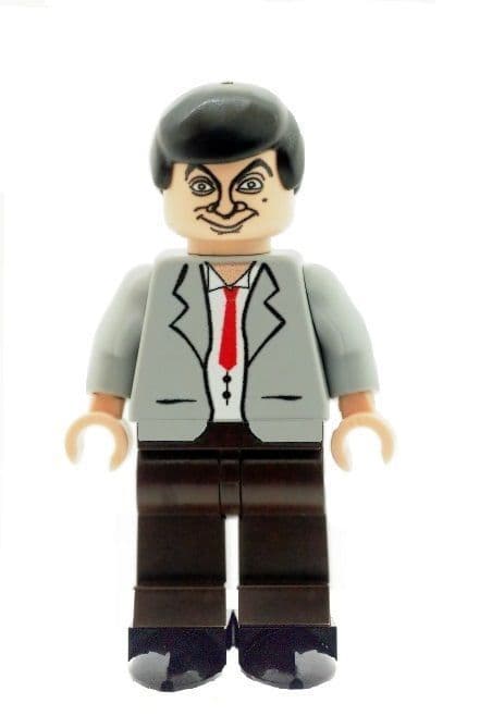 TV & Movie Comedy Actor - Mr Bean - Custom Designed Minifigure