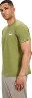 BERGHAUS MENS T SHIRT.NEW CLASS LOGO GREEN COTTON SHORT SLEEVED TEE TOP W25