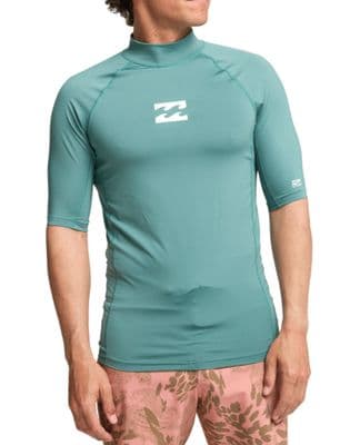 BILLABONG MENS RASH GUARD VEST.WAVES ALL DAY SHORT SLEEVED UPF50+ SURFER TOP S26