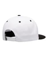 DC SHOES MENS BASEBALL CAP.NEW DOUBLE THAT SKATE BLACK WHITE SNAPBACK HAT W26