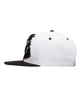 DC SHOES MENS BASEBALL CAP.NEW DOUBLE THAT SKATE BLACK WHITE SNAPBACK HAT W26