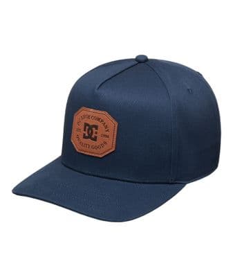 DC SHOES MENS BASEBALL CAP.NEW REYNOTTS DARK DENIM SKATE ADJUSTABLE SNAP HAT S26