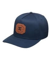 DC SHOES MENS BASEBALL CAP.NEW REYNOTTS DARK DENIM SKATE ADJUSTABLE SNAP HAT S26