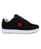 DC SHOES MENS MANTECA 4 TRAINERS.NEW LEATHER BLACK RUBBER SOLE SKATE SHOES S26