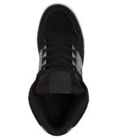 DC SHOES MENS PURE WC HIGH TOPS.NEW BOXED LEATHER HI BLACK GREY SHOES BOOTS S26