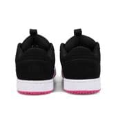 DC SHOES WOMENS ASTRIX TRAINERS.NEW BOXED LEATHER BLACK PINK SKATER LACE UPS W25