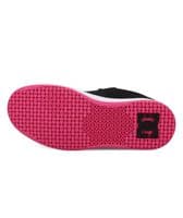 DC SHOES WOMENS ASTRIX TRAINERS.NEW BOXED LEATHER BLACK PINK SKATER LACE UPS W25