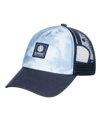 ELEMENT MENS TRUCKER CAP.ICON MESH TIE DYE CURVED ADJUSTABLE BASEBALL HAT W22