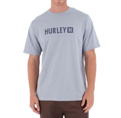 HURLEY MENS T SHIRT.NEW THE BOX SPRING BREEZE BCI COTTON SHORT SLEEVED TEE S26