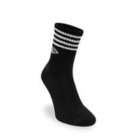 NEW ERA 3 PACK STRIPED CREW SOCKS.NEW MULTIPACK BLACK POLY COTTON SIZE UK 6-11