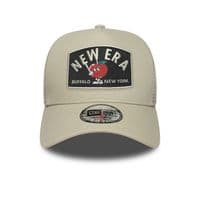 NEW ERA BUFFALO NY TRUCKER CAP.9FORTY SUMMER PATCH SNAPBACK BASEBALL HAT S26