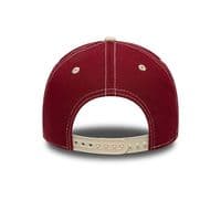 NEW ERA CHICAGO BULLS BASEBALL CAP.9FORTY CITY ICON RED CREAM E FRAME HAT W26