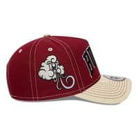NEW ERA CHICAGO BULLS BASEBALL CAP.9FORTY CITY ICON RED CREAM E FRAME HAT W26